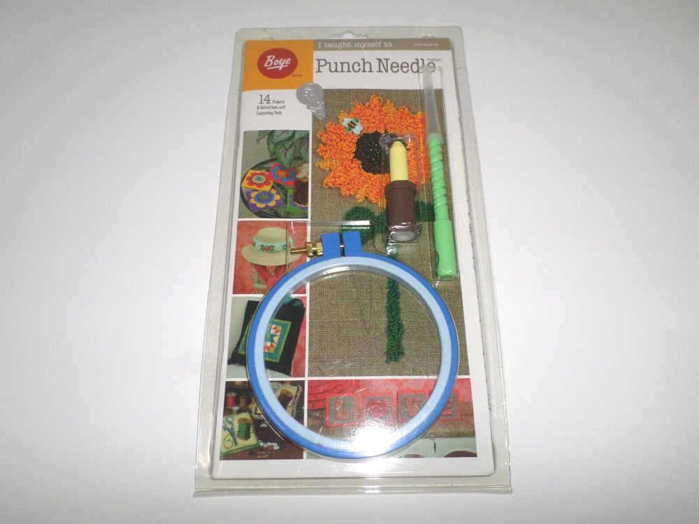 Boye Punch Needle Kit I Taught Myself To Punch Needle 14 Projects
