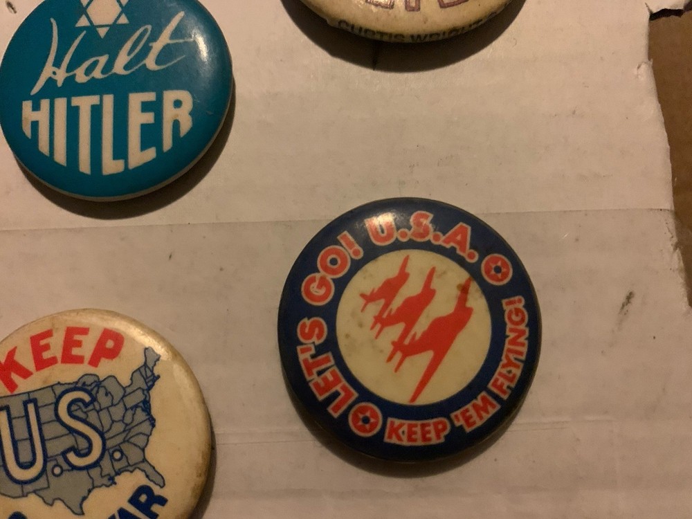 Ww2 American Home front Pins