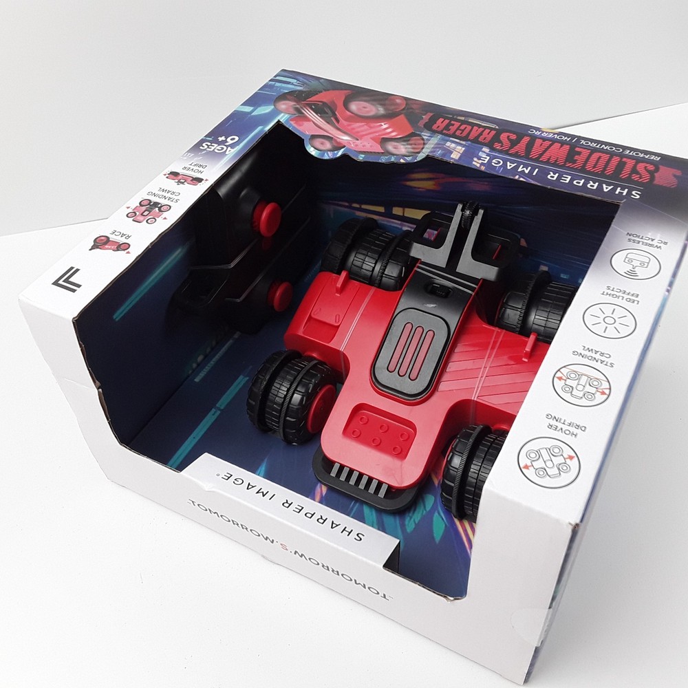 Sharper Image SlideWays Racer Remote Control Hover Drifting Wireless RC Car
