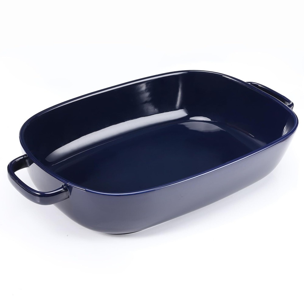 4.5 Quart Ceramic Baking Dishserving Bakeware For Casserolelasagnagratinbroiling