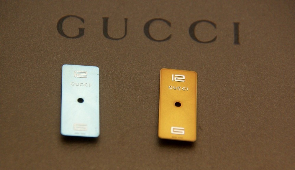 NIB Gucci Replacement Dials - 1500 L - Latest Style - Copper and Blue Sky