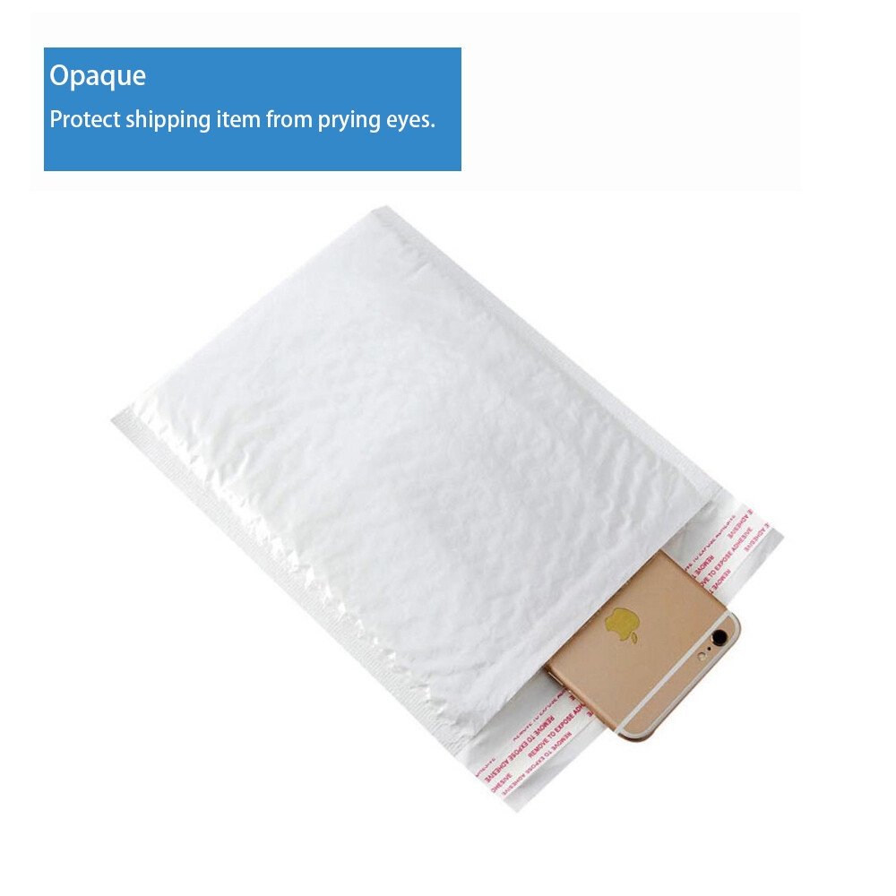 25/50/100Pc Any Size Bubble Lined Padded Envelopes Poly Mailers Self-Sealing