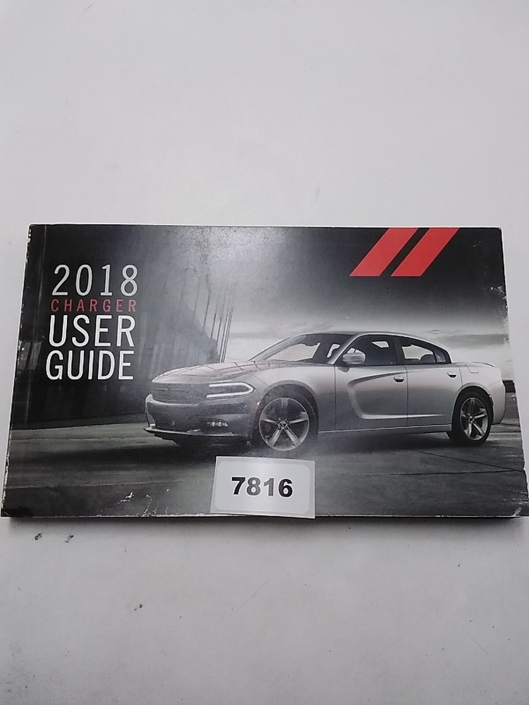 2018 Dodge Charger User Guide OEM