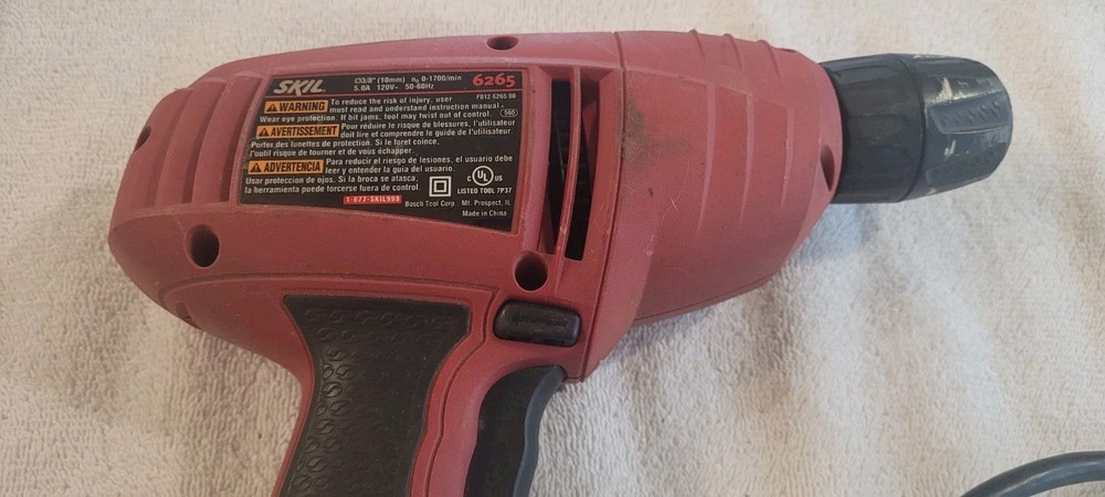 Skil 3/8 Drill Corded 6265 Works