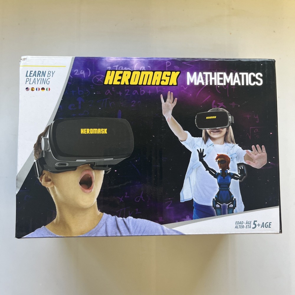 Heromask Mathematics VR Headset Video Games