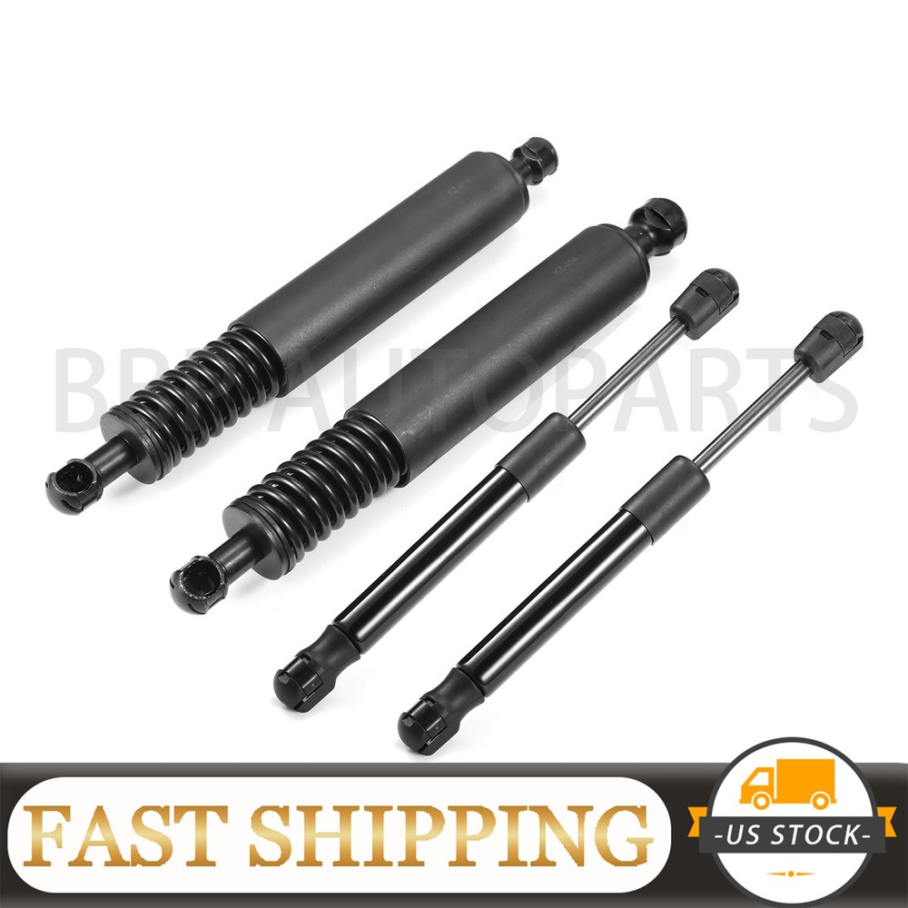 For Porsche 955 Cayenne Rear Hatch Tailgate Glass Window Struts Damper Set