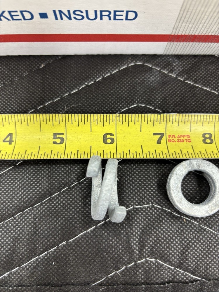 (Case of 700) 5/8” Double Spring Coil Lock Washers