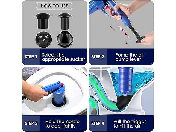 BINOXY AAP-Tool-328 Toilet Plunger