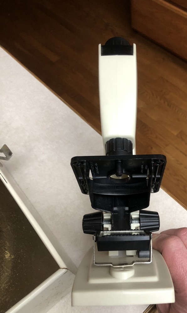 Vintage Porter Microcraft Student Research Series Microscope in Case