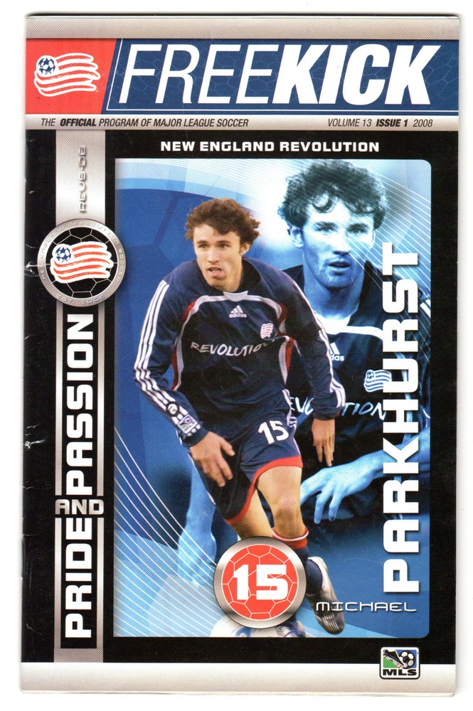 Free Kick - MLS Program - NE Revolution - Michael Parkhurst -  Spring 2008