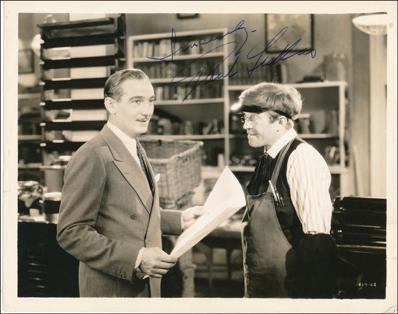 PAUL LUKAS - PHOTOGRAPH SIGNED