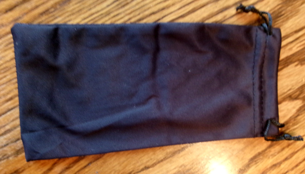 Apex Lenses Black Microfiber Bag EUC