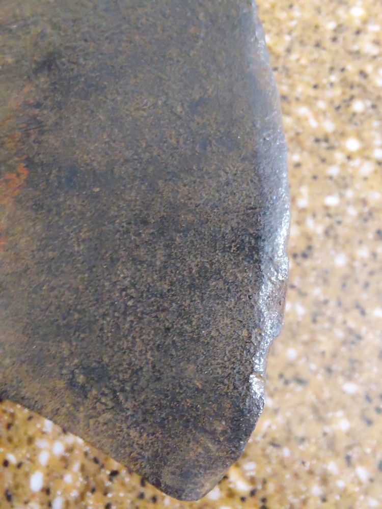 UNBRANDED - DOUBLE BIT AXE WTH ORIGINAL HANDLE- some red paint