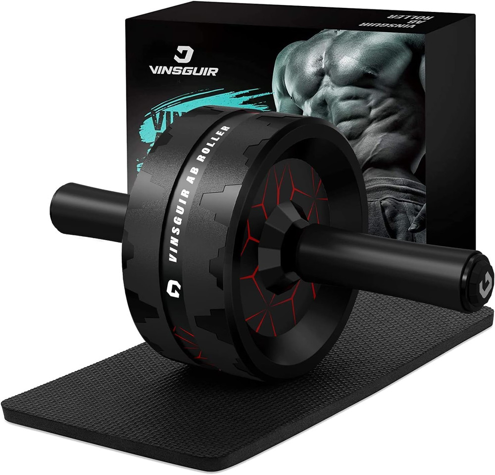 Ab Roller Wheel, Abs Workout Equipment for Abdominal & Core Strength Training