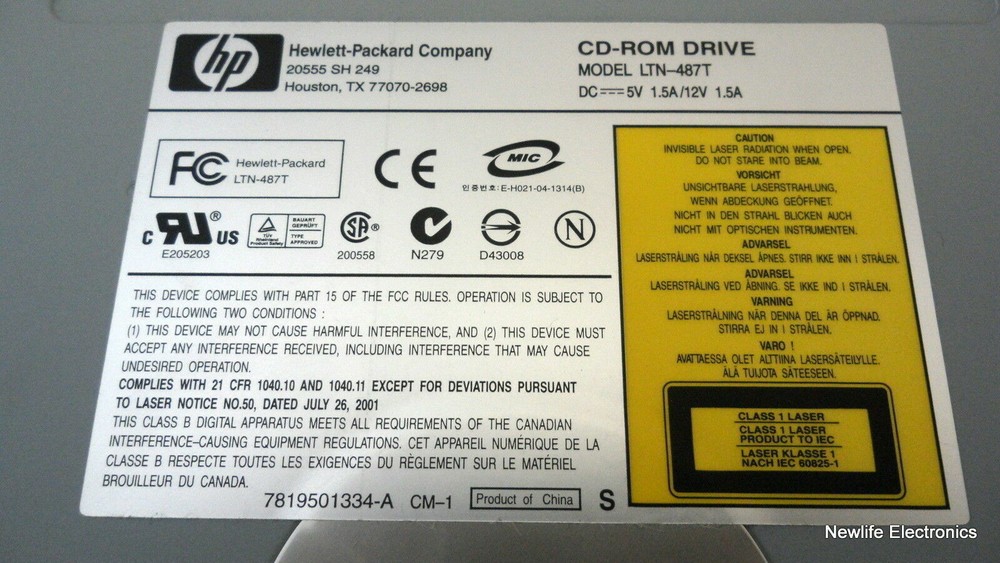 HP 397931-001 48x IDE CD-ROM Drive