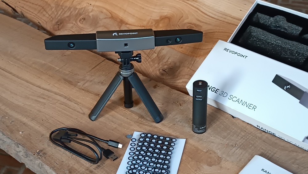 3D Scanner - Revopoint RANGE 3D Scanner