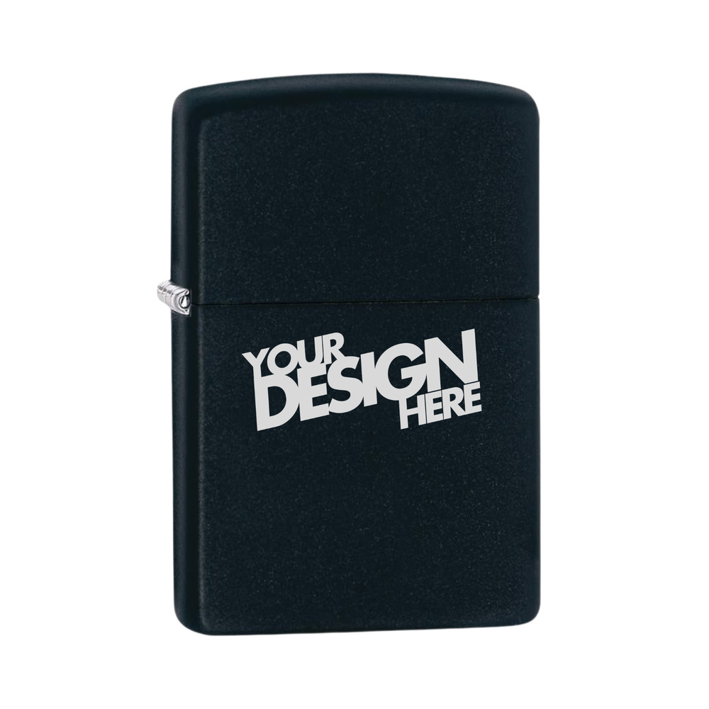 Custom Laser Engraved Zippo Classic Lighter - Multiple Colors - Personalized