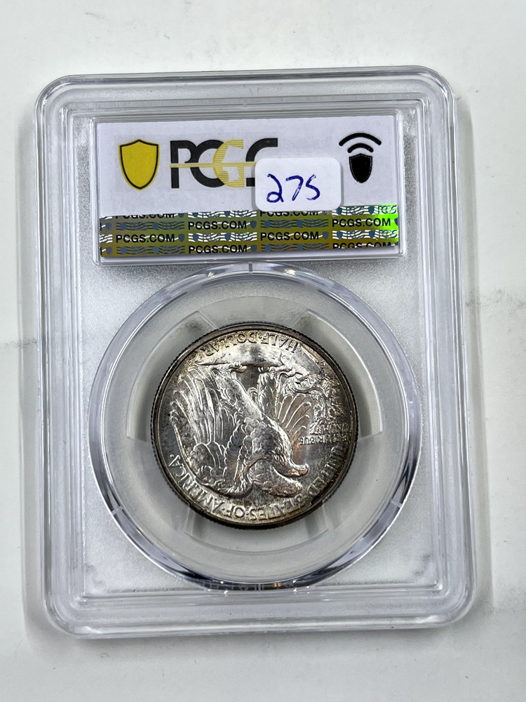 1944 D 50C PCGS MS66 Walking Liberty