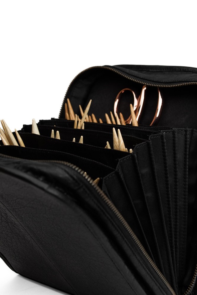 MUUD VOSS knitting needle case, hard case