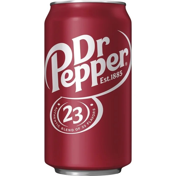Dr Pepper Soda Pop, 12 fl oz, 12 Pack Cans