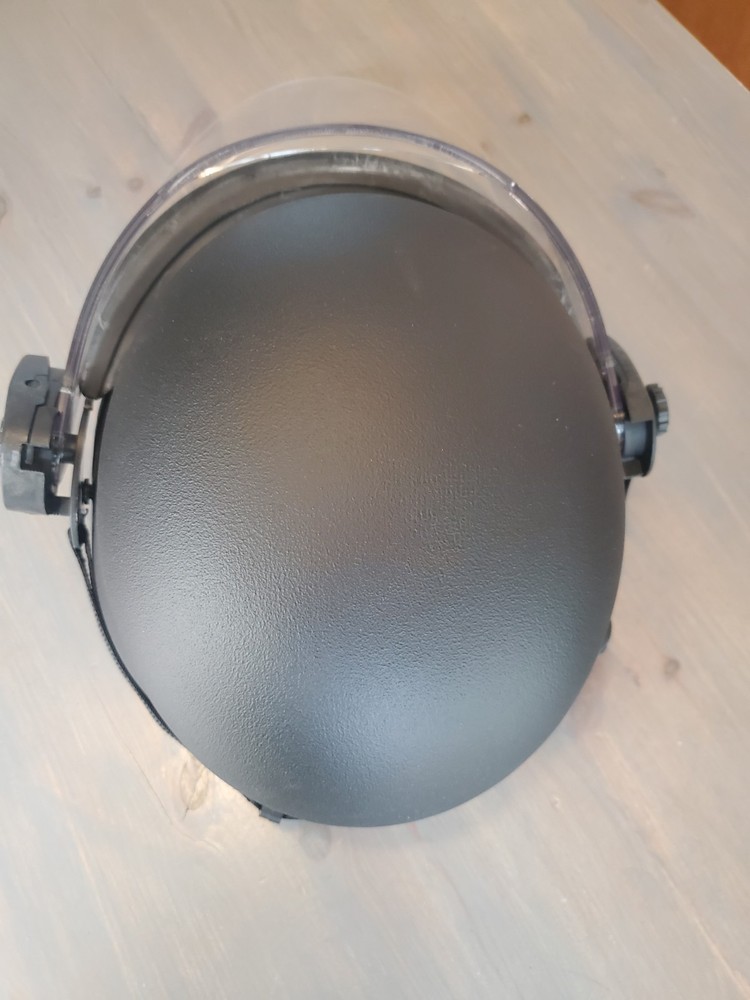 Second Chance Helmet With Flip Down Face Shield