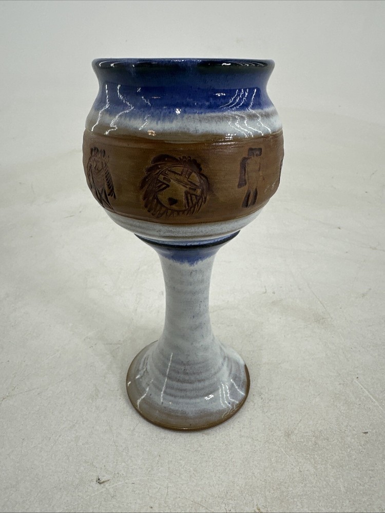 Sunrise Pottery Vase Handmade and Signed