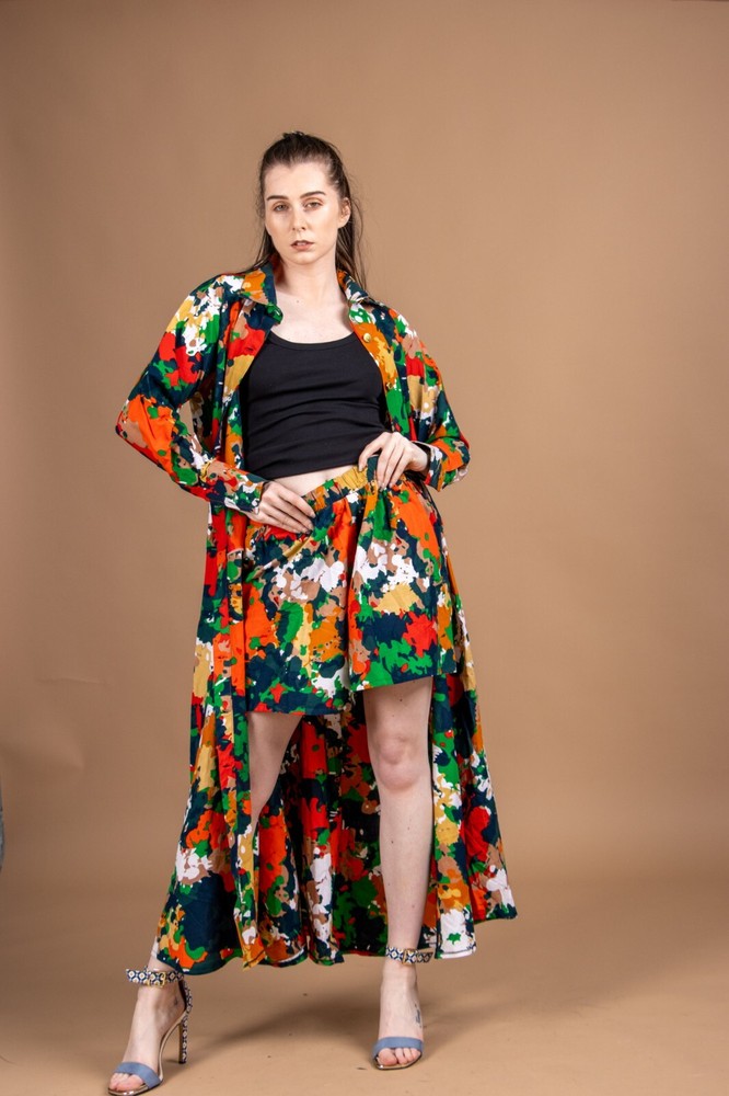 Floral Kimono Coats Jacket