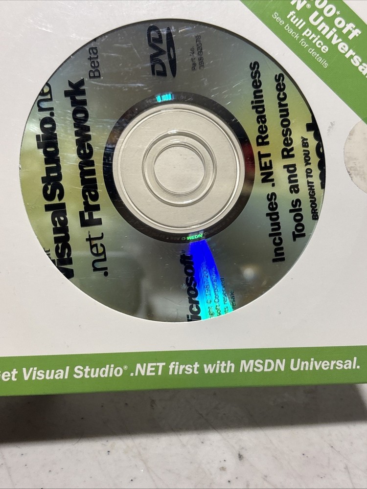 Microsoft .net Framework Readiness Tools And Resources DVD