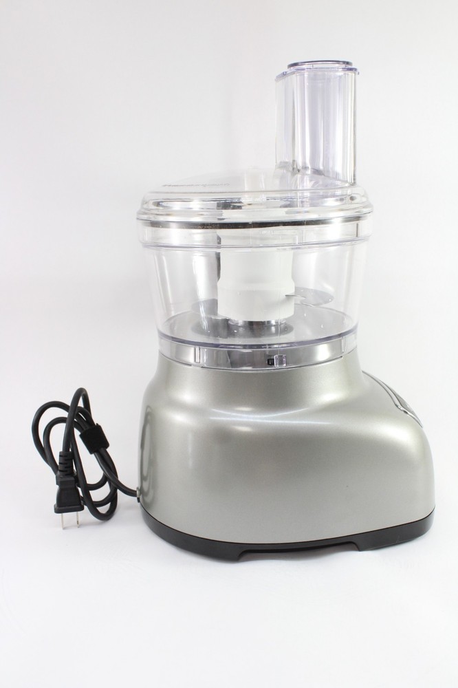 KitchenAid KFP0711CU 7-Cup Food Processor Silver w/ Extra Blade Refurnished