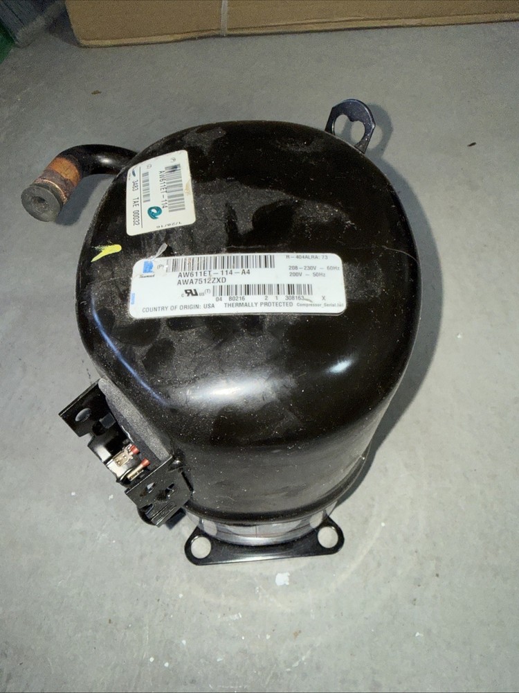 TECUMSEH AW611ET-114-A4 Compressor Untested