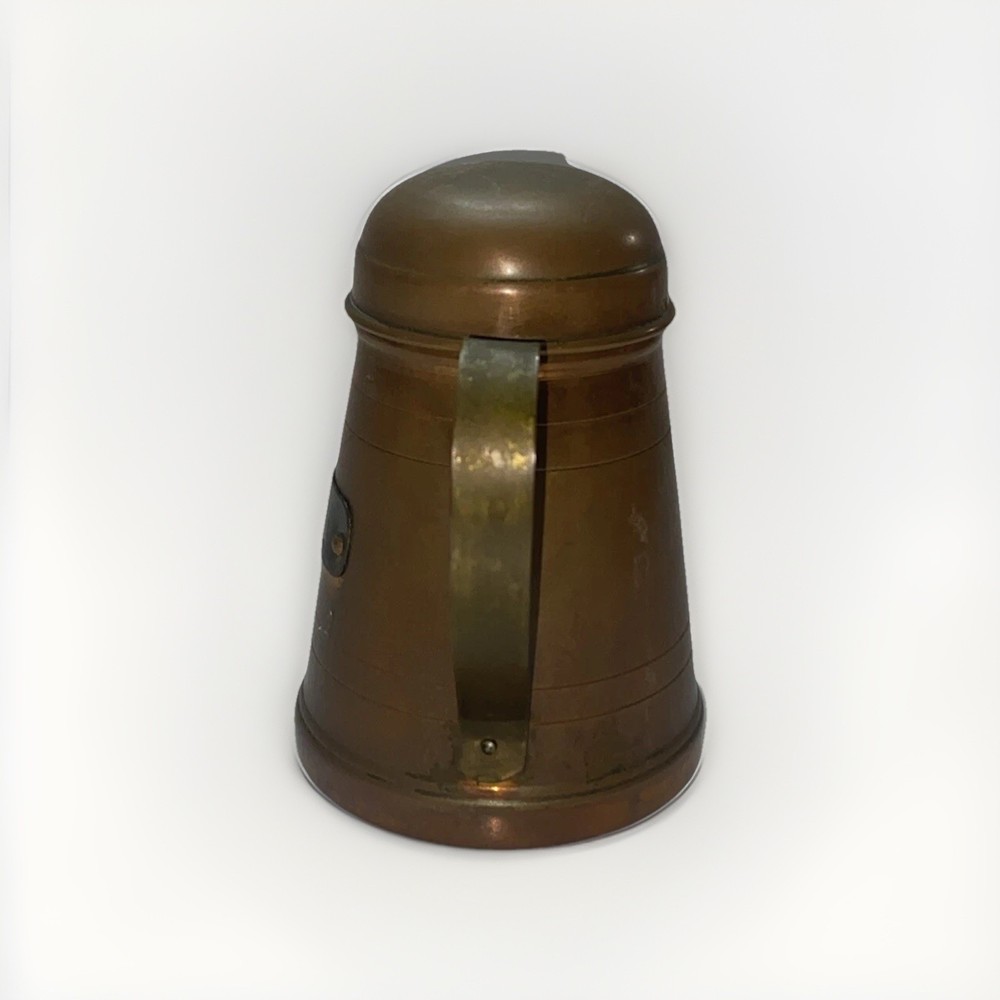 Vintage Copper Olive Oil Can