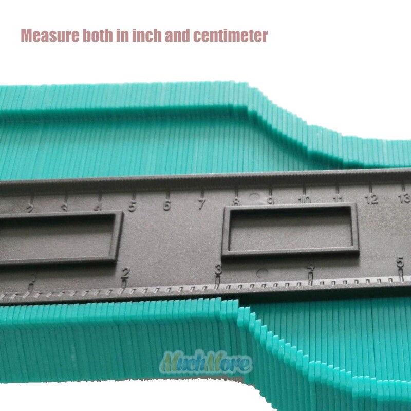 10" Contour Gauge Irregular Shape Duplicator Plastic Profile Gauge Measure Tools