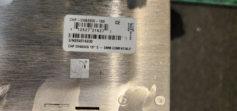 CHP-CHASSIS-19S CHP Chassis 19" S-SMM Compatible