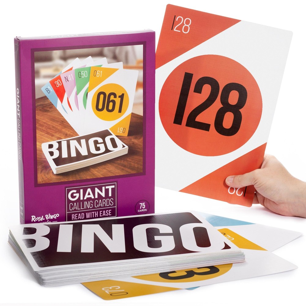 Giant Bingo Calling Cards  BRY003463U