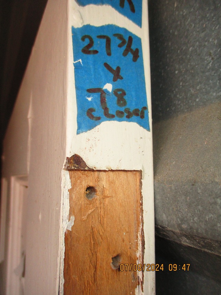 ANTIQUE VINTAGE 6 PANEL SOLID WOOD INTERIOR DOOR WE SHIP!!!!!