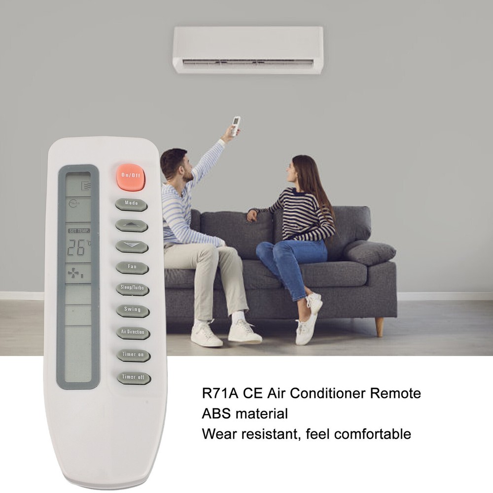 Air Conditioner Remote Control R71A CE Replace AC Remote Controller for Tornado
