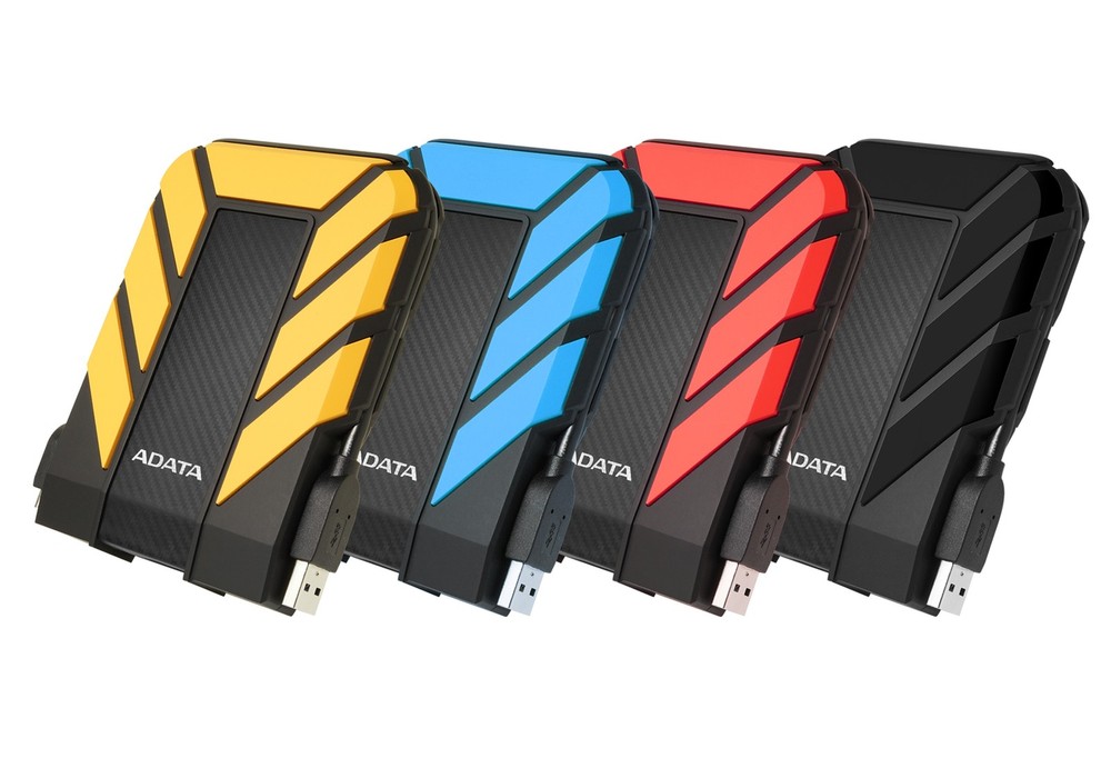 2TB AData HD710 Pro USB3.1 2.5-inch Portable Hard Drive (Yellow)