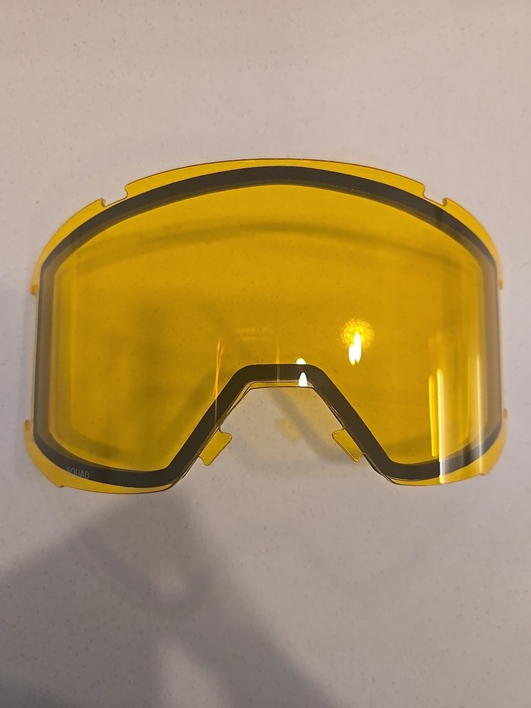 Smith Squad Yellow Goggle Replacement Lens Low Light