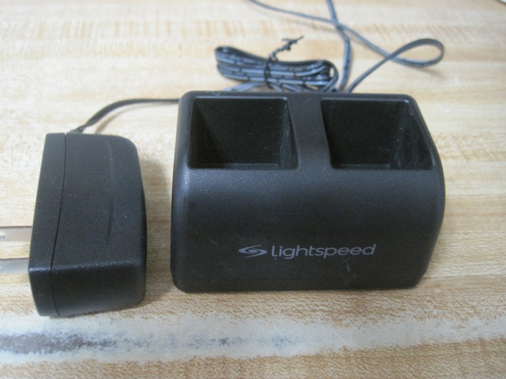 10  LightSpeed FlexMike Charging Stations (FMCC) and Power Adapters...