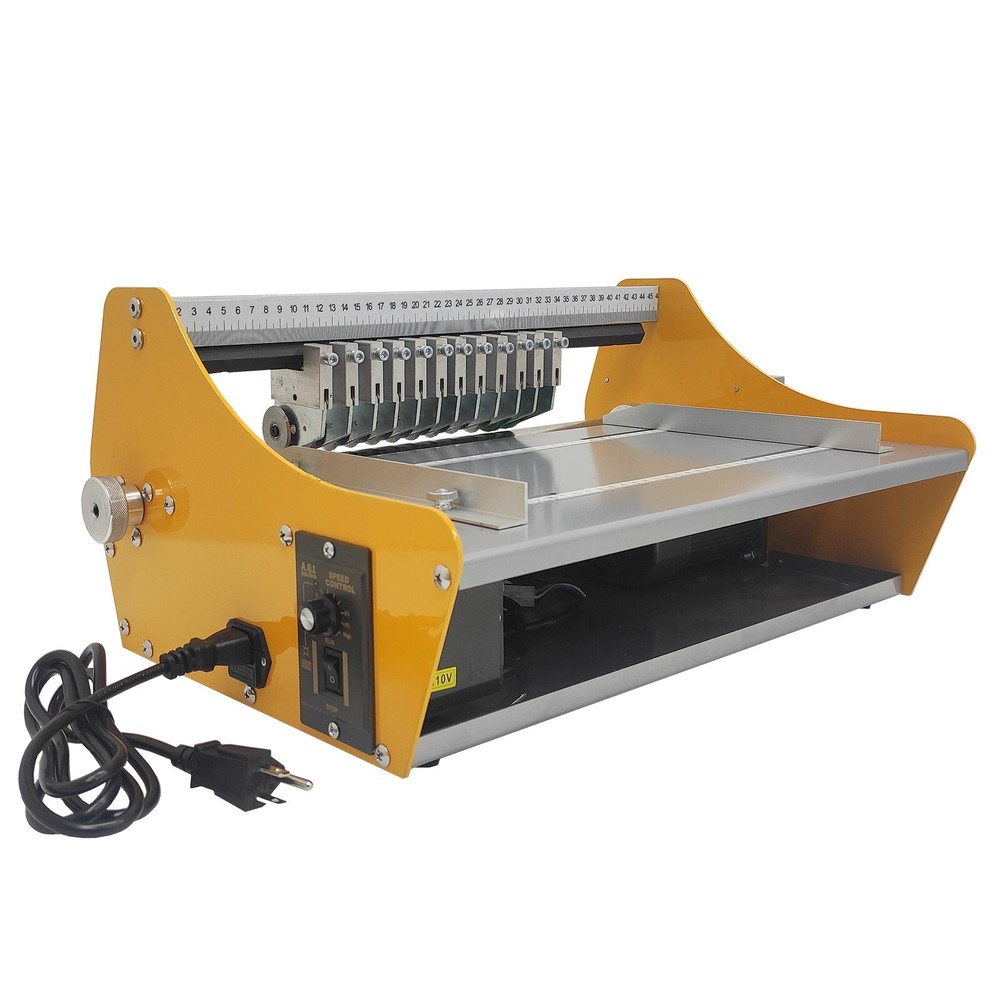 16.54in/420mm Sticker Half Cutting Machine Adhesive Marking Variable Speed 90W