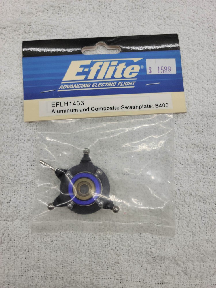 Eflite EFLH1433 Aluminum and Composite Swashplate Blade 400