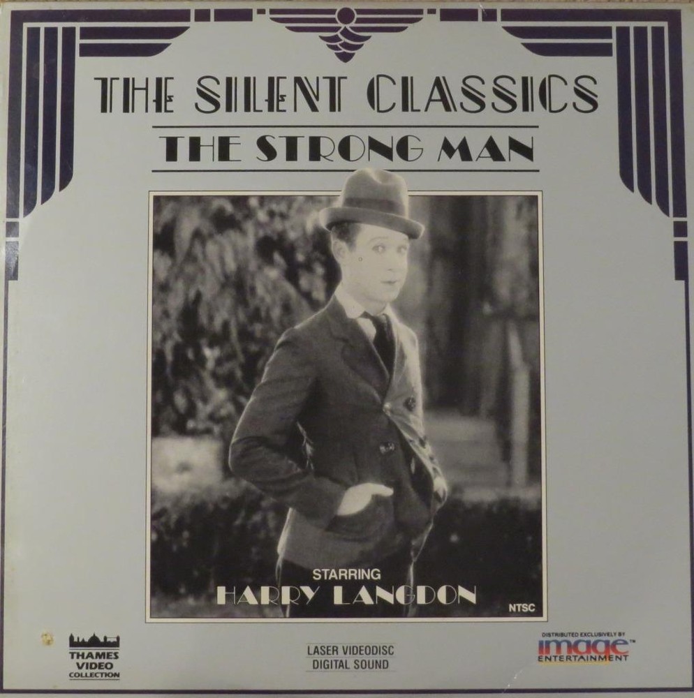 THE STRONG MAN ( SILENT CLASSICS) LASERDISC