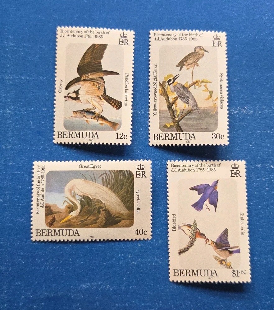 Bermuda Stamps, Scott 465-468 Complete Set MNH