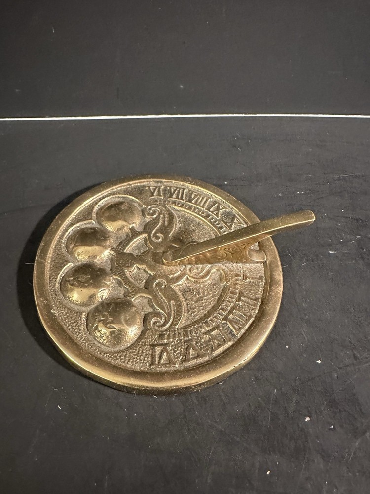 Vintage Brass Sundial