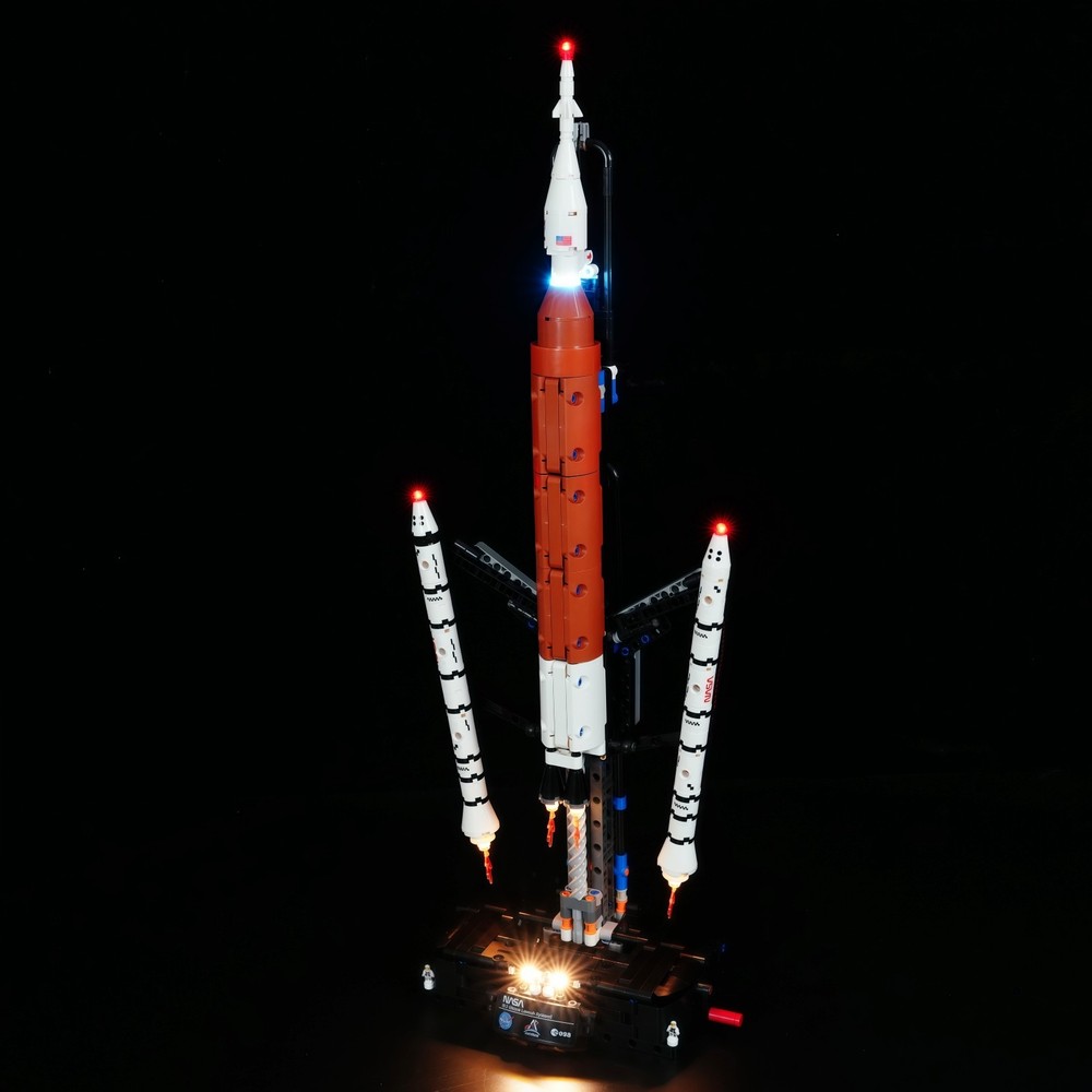 LED Light Set For LEGO 42221 Space Launch System Rocket DIY Lamp