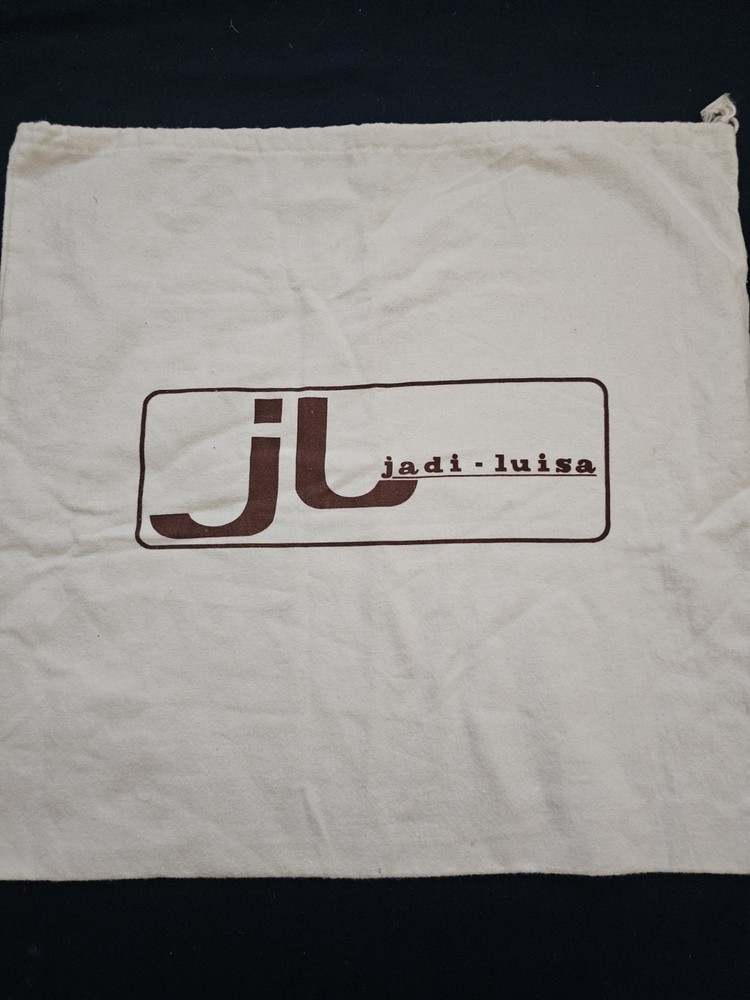 Jadi - Luisa Dust Bag 17.5 X 17.5 White Flannel Drawstring