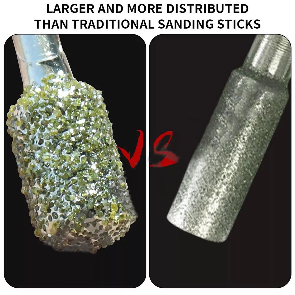 20*Diamond Grinding Burr Drill Bits 3mm Grinding Diameter For Rotary Tool Set