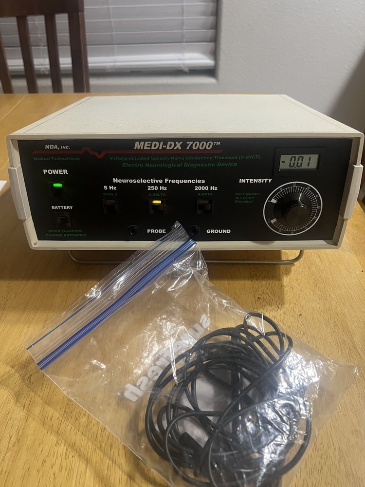Medi-DX 7000 Single-Electrode Sensory Nerve Conduction Threshold Device