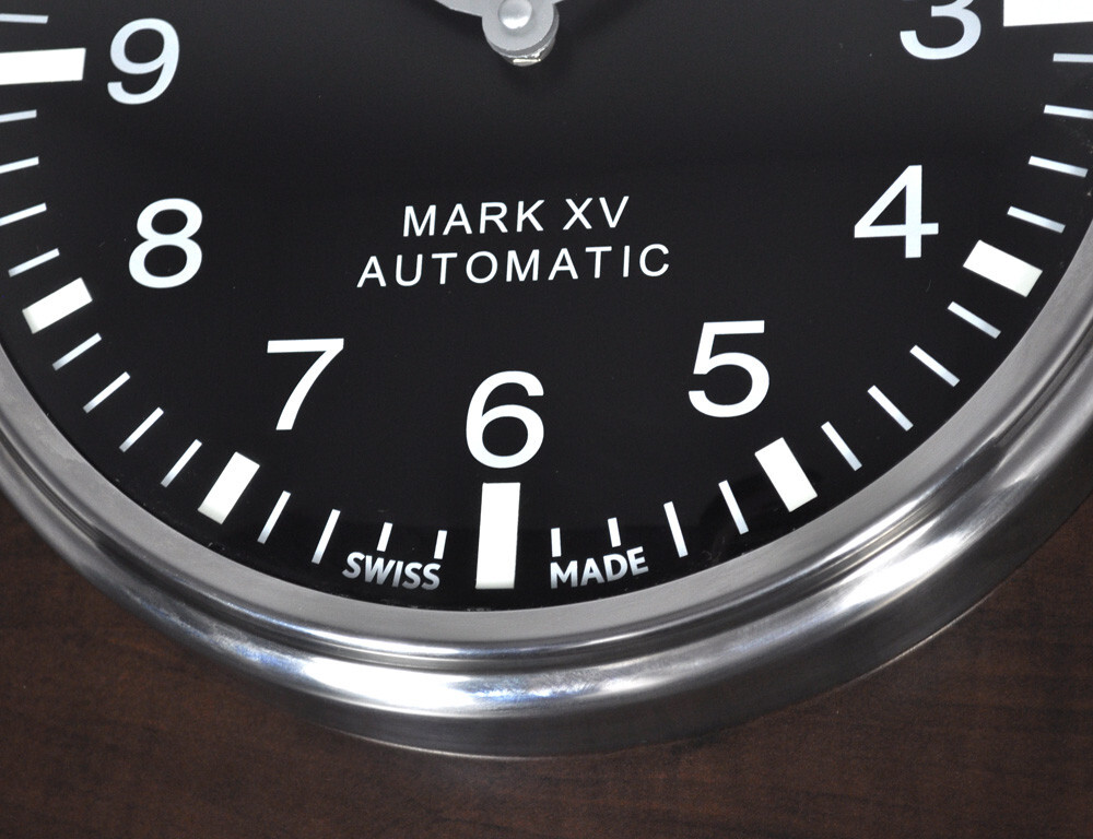 IWC SCHAFFHAUSSEN MARK XV HORLOGE MURALE CLOCK AUTOMATIC