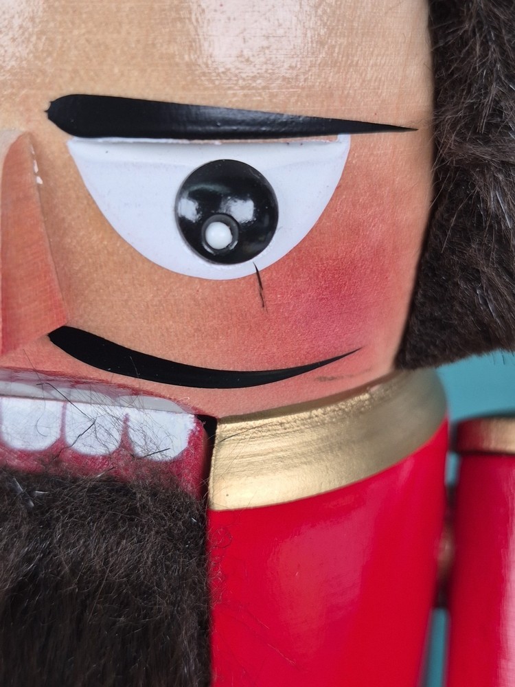 Steinbach German King Wooden Nutcracker 14.5”